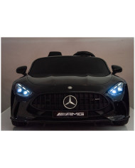 Auto Na Akumulator Mercedes GT63 AMG DK-GT63 24V LCD Czarny Lakierowany