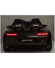 Auto Na Akumulator Mercedes GT63 AMG DK-GT63 24V LCD Czarny Lakierowany
