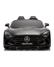 Auto Na Akumulator Mercedes GT63 AMG DK-GT63 24V LCD Cichy Silnik Czarny
