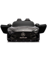 Auto Na Akumulator Mercedes GT63 AMG DK-GT63 24V LCD Cichy Silnik Czarny