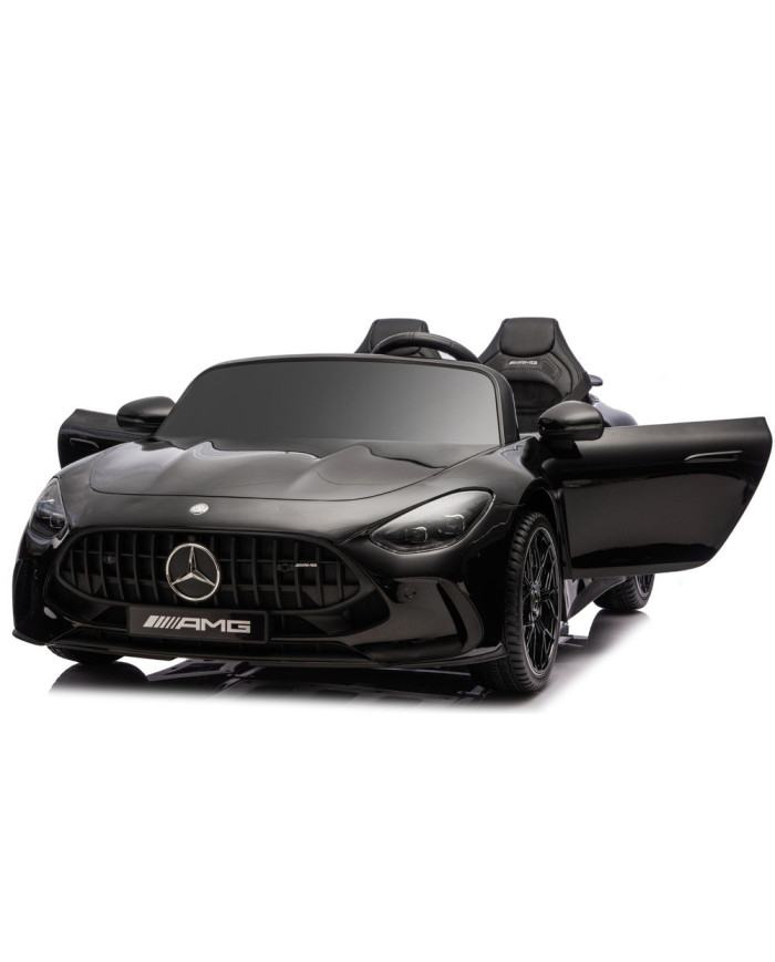 Auto Na Akumulator Mercedes GT63 AMG DK-GT63 24V LCD Cichy Silnik Czarny