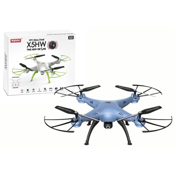 Zdalnie Sterowany Dron X5HW SYMA Niebieski