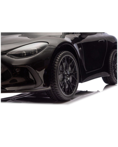 Auto Na Akumulator Mercedes GT63 AMG DK-GT63 24V LCD Cichy Silnik Czarny