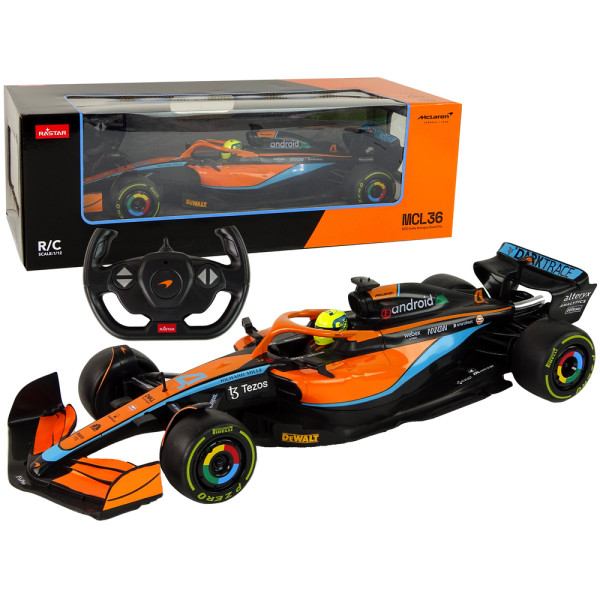 Auto R/C Wyścigowe McLarenF1 Rastar 1:12 Pomarańcz