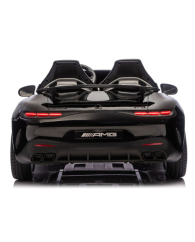 Auto Na Akumulator Mercedes GT63 AMG DK-GT63 24V LCD Cichy Silnik Czarny
