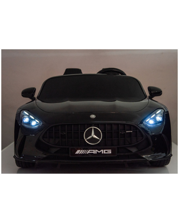 Auto Na Akumulator Mercedes GT63 AMG DK-GT63 24V LCD Cichy Silnik Czarny