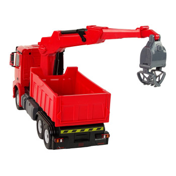 Ciężarówka z Chwytakiem Mercedes Rastar Czerwona