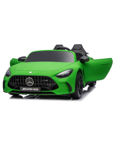 Auto Na Akumulator Mercedes GT63 AMG DKGT63 24V Cichy Silnik Matowy Zielony