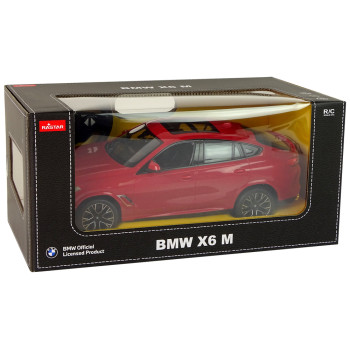 Auto R/C Bmw X6 M 1:14 Rastar Czerwone