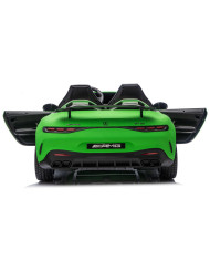 Auto Na Akumulator Mercedes GT63 AMG DKGT63 24V Cichy Silnik Matowy Zielony