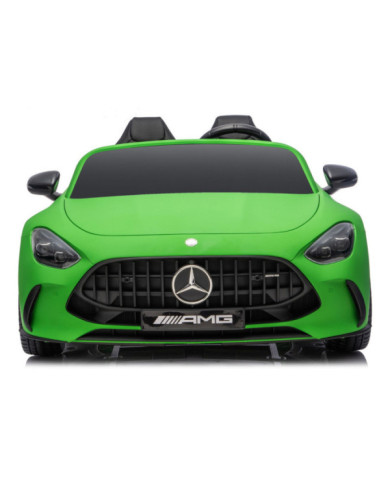 Auto Na Akumulator Mercedes GT63 AMG DKGT63 24V Cichy Silnik Matowy Zielony
