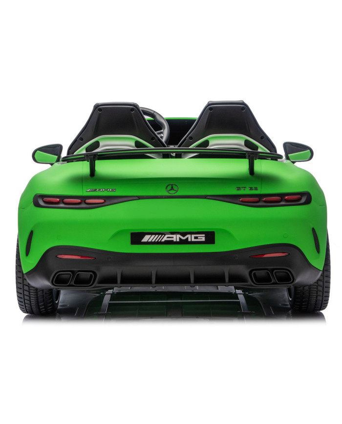 Auto Na Akumulator Mercedes GT63 AMG DKGT63 24V Cichy Silnik Matowy Zielony