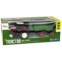 Traktor Zdalnie Sterowany z Przyczepą 1:24 Czerwony Zielony