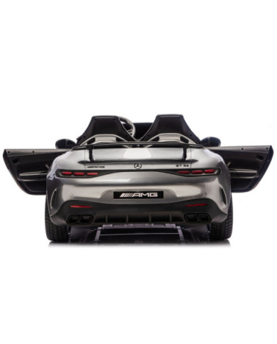 Auto Na Akumulator Mercedes GT63 AMG DK-GT63 24V LCD Szary Lakierowany