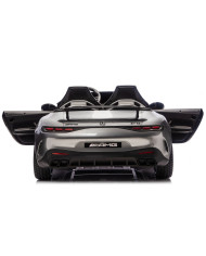Auto Na Akumulator Mercedes GT63 AMG DK-GT63 24V LCD Szary Lakierowany