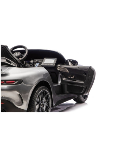 Auto Na Akumulator Mercedes GT63 AMG DK-GT63 24V LCD Szary Lakierowany