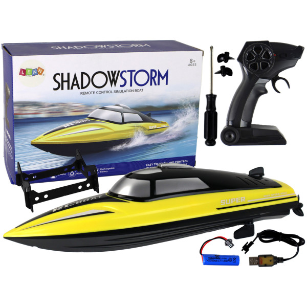 Motorówka R/C 2,4G Żółta