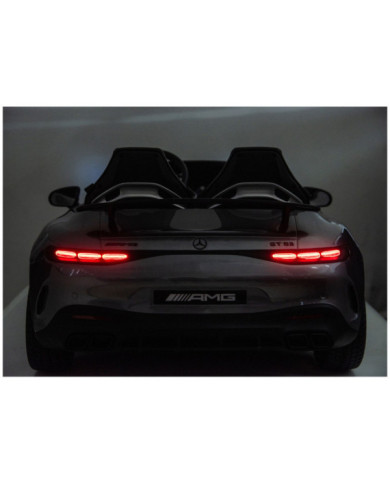 Auto Na Akumulator Mercedes GT63 AMG DK-GT63 24V LCD Szary Lakierowany