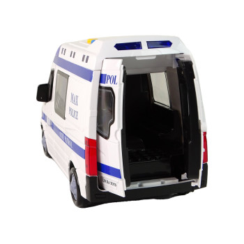 Radiowóz Auto Policyjne Napęd Frykcyjny Dźwięki Światło