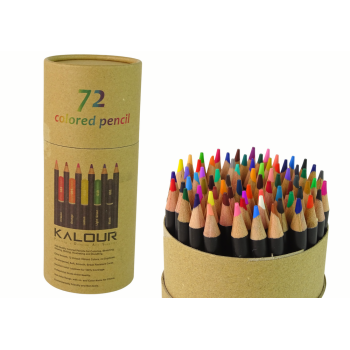 Zestaw Kredek W Tubie Strugaczka Gumka 74 El.