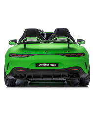 Auto Na Akumulator Mercedes GT63 AMG DK-GT63 24V LCD Matowy Zielony
