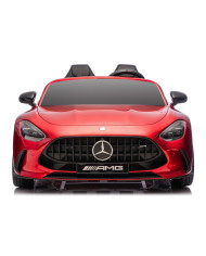 Auto Na Akumulator Mercedes GT63 AMG DK-GT63 24V LCD Czerwony Lakierowany