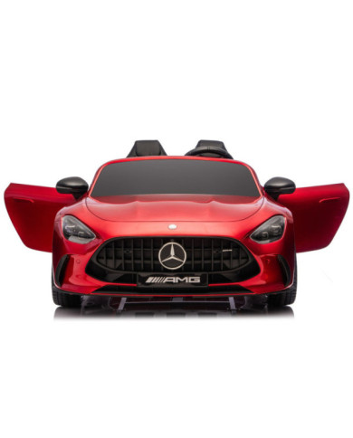 Auto Na Akumulator Mercedes GT63 AMG DK-GT63 24V LCD Czerwony Lakierowany