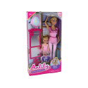 Lalka Anlily Mama z Dzieckiem Baletnica Lalki