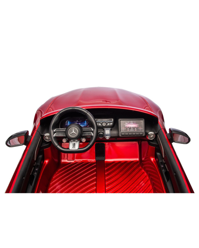 Auto Na Akumulator Mercedes GT63 AMG DK-GT63 24V LCD Czerwony Lakierowany