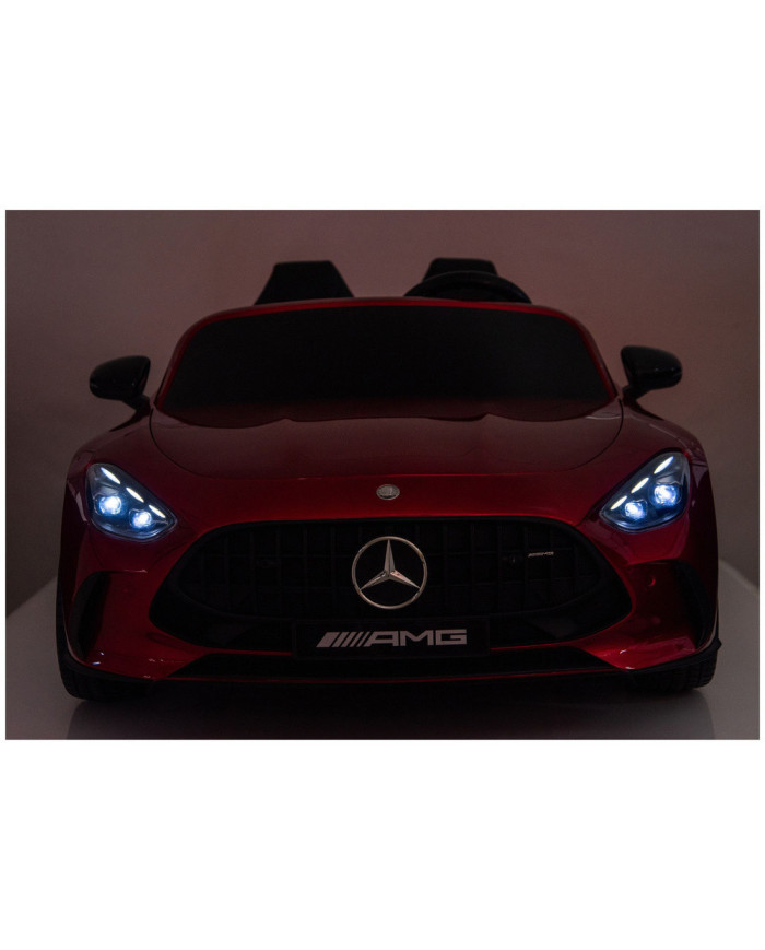 Auto Na Akumulator Mercedes GT63 AMG DK-GT63 24V LCD Czerwony Lakierowany