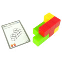 Magiczna Kostka Do Układania Magnetyczna 7 El.