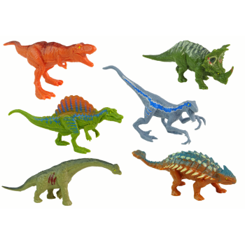 Zestaw Figurki Dinozaury 12 sztuk Kolorowe