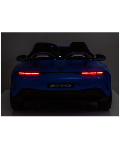 Auto Na Akumulator Mercedes GT63 AMG DK-GT63 24V LCD Niebieski