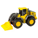 Zestaw Pojazdów Budowlanych 3 Modele Żółte
