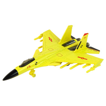 Samolot Myśliwski Napęd Frykcyjny 1:72 Żółty