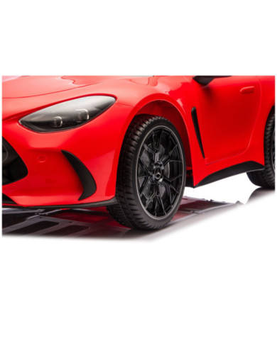Auto Na Akumulator Mercedes GT63 AMG DK-GT63 24V LCD Czerwony