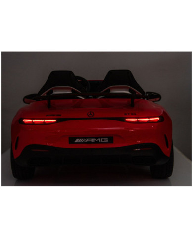 Auto Na Akumulator Mercedes GT63 AMG DK-GT63 24V LCD Czerwony