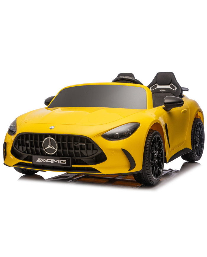 Auto Na Akumulator Mercedes GT63 AMG DK-GT63 24V LCD Żółty