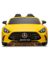 Auto Na Akumulator Mercedes GT63 AMG DK-GT63 24V LCD Żółty