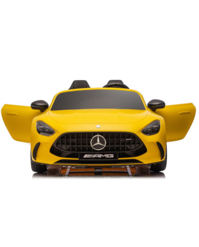 Auto Na Akumulator Mercedes GT63 AMG DK-GT63 24V LCD Żółty