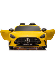 Auto Na Akumulator Mercedes GT63 AMG DK-GT63 24V LCD Żółty