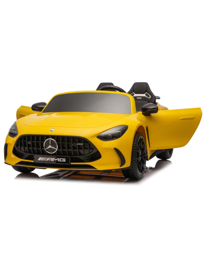 Auto Na Akumulator Mercedes GT63 AMG DK-GT63 24V LCD Żółty