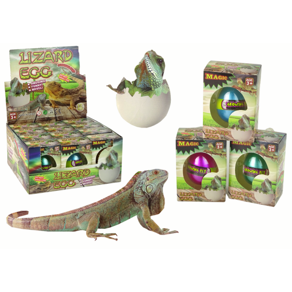 Wykluwające się Magiczne Jajko Jaszczurka Rosnące 6 cm