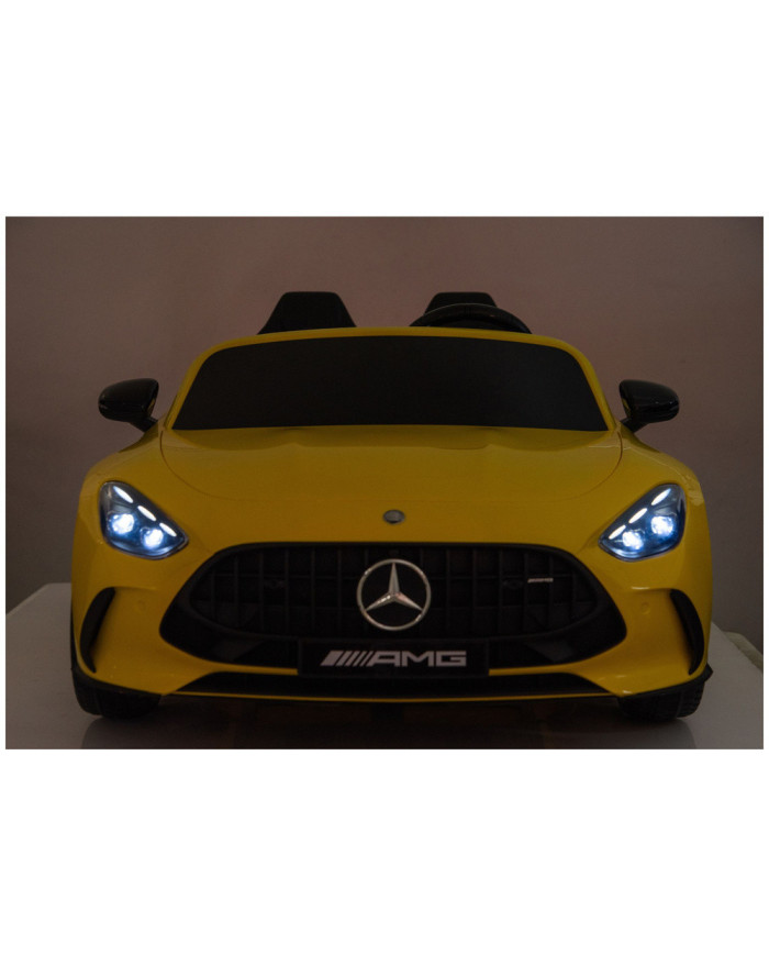 Auto Na Akumulator Mercedes GT63 AMG DK-GT63 24V LCD Żółty
