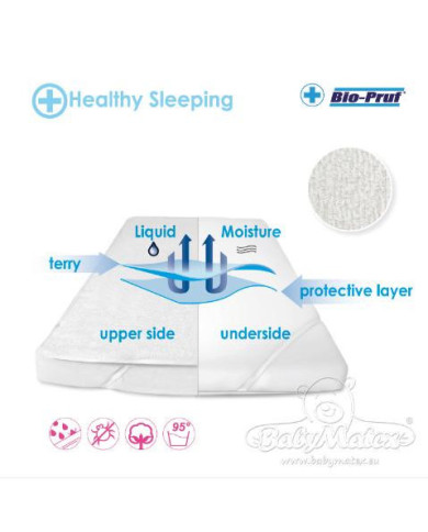 Podkład higieniczny frotte STABILE 60x120 Baby Matex