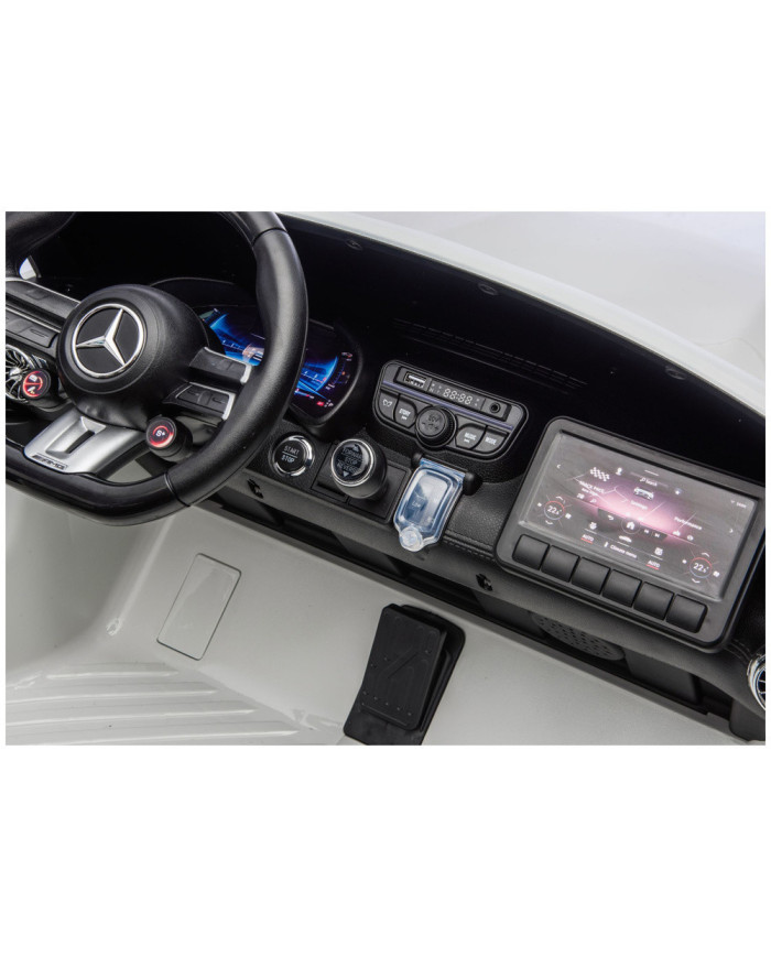 Auto Na Akumulator Mercedes GT63 AMG DK-GT63 24V LCD Biały