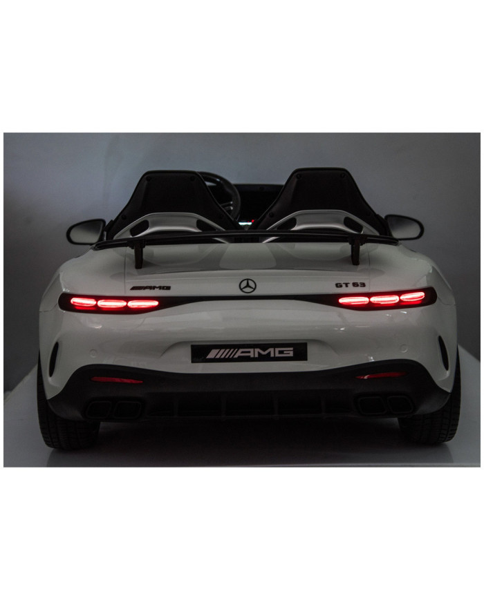 Auto Na Akumulator Mercedes GT63 AMG DK-GT63 24V LCD Biały