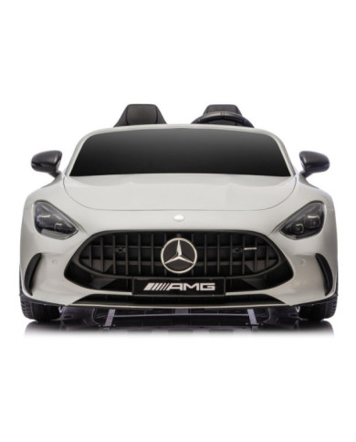 Auto Na Akumulator Mercedes GT63 AMG DKGT63 24V LCD Lakierowany Jasno Szary
