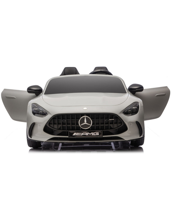 Auto Na Akumulator Mercedes GT63 AMG DKGT63 24V LCD Lakierowany Jasno Szary