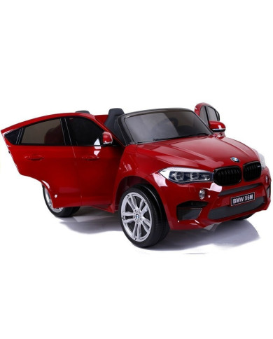 Auto Na Akumulator Nowe BMW X6M SUV Światła LED MP3 Czerowne Lakierowane